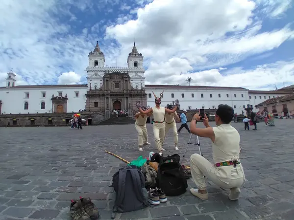 San Francisco Church and Square in Quito's historic center