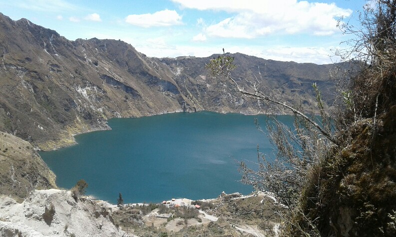 tour to the lagoon of quilotoa